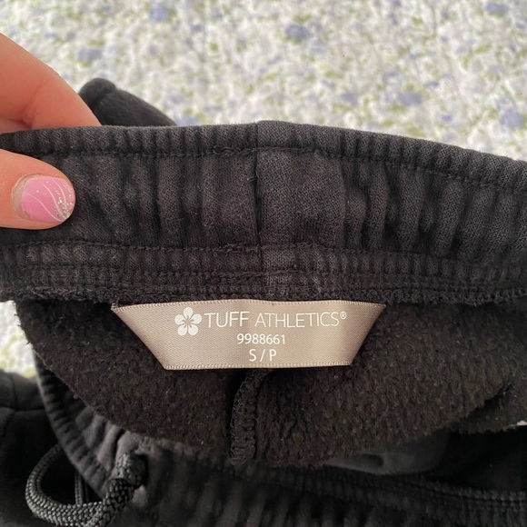 Tuff Athletics Black Cargo Trackpants - Picture 2 of 2